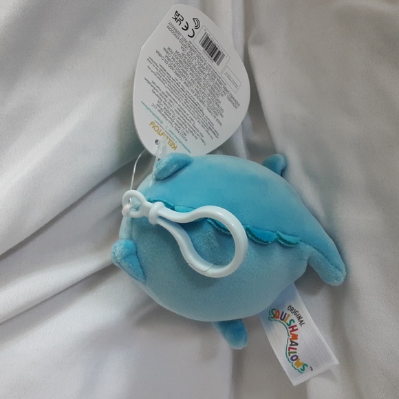 3.5" Squishmallows Clip - Lune the Loch Ness Monster, NWT - Picture 2 of 2